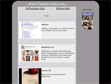Tablet Screenshot of chastity-links.com
